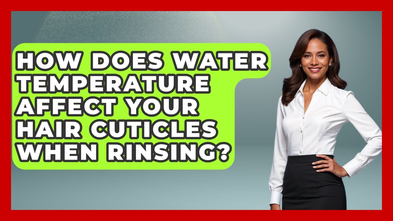 How Does Water Temperature Affect Your Hair Cuticles When Rinsing? - Ultimate Hair Care Guide