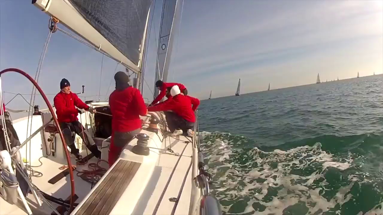 Beneteau First 40 in regatta