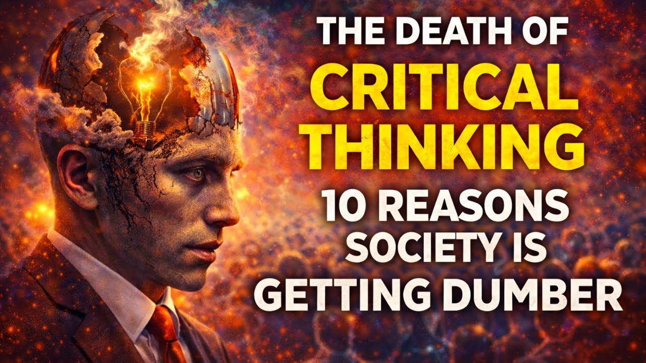 The Death of Critical Thinking 10 Reasons Society Is Getting Dumber