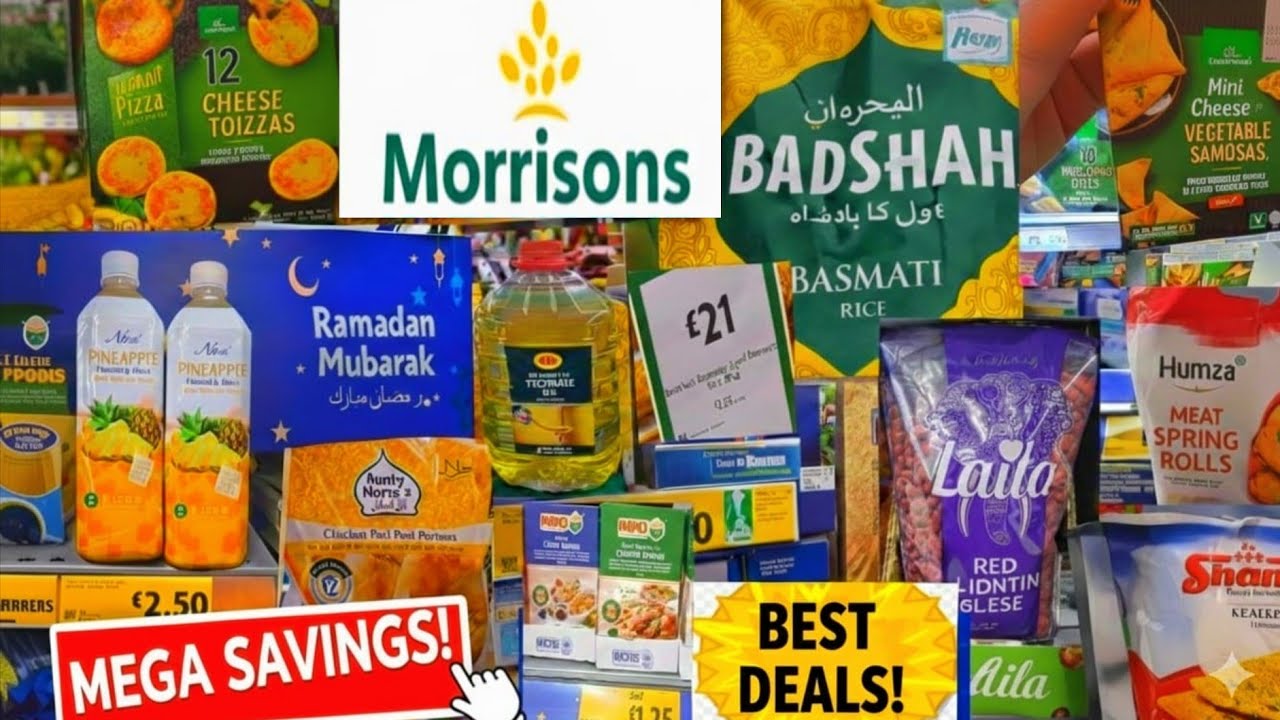 Morrisons Supermarket Ramadan Sale 2026 | Best Deals on Flour, Rice, Oil & More | Store Walkthrough