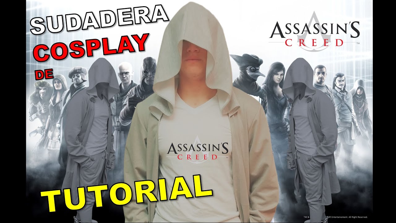 Tutorial Sudadera Cosplay de Assassin's Creed Paso a Paso | Casatextil