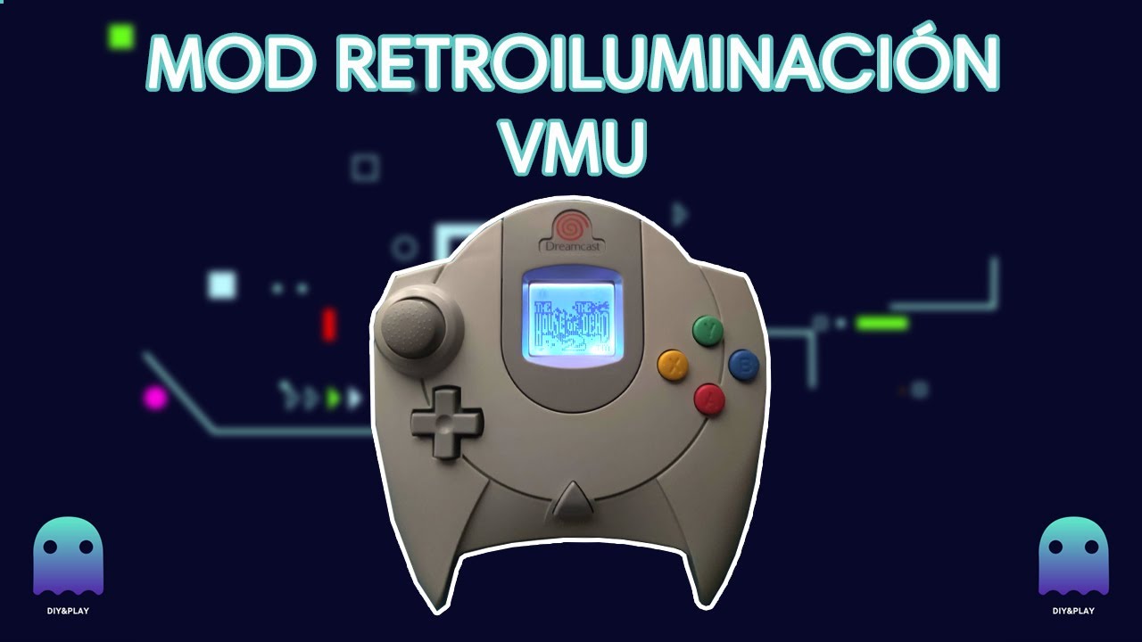 Mod retroiluminación VMU - Backlight VMU Dreamcast