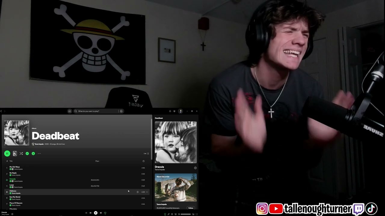 Tame Impala - deadbeat COMPLETE ALBUM REACTION