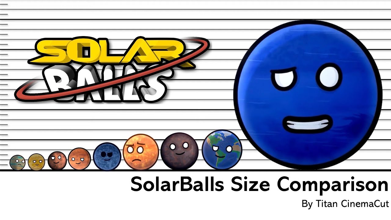 SolarBalls Size Comparison! 