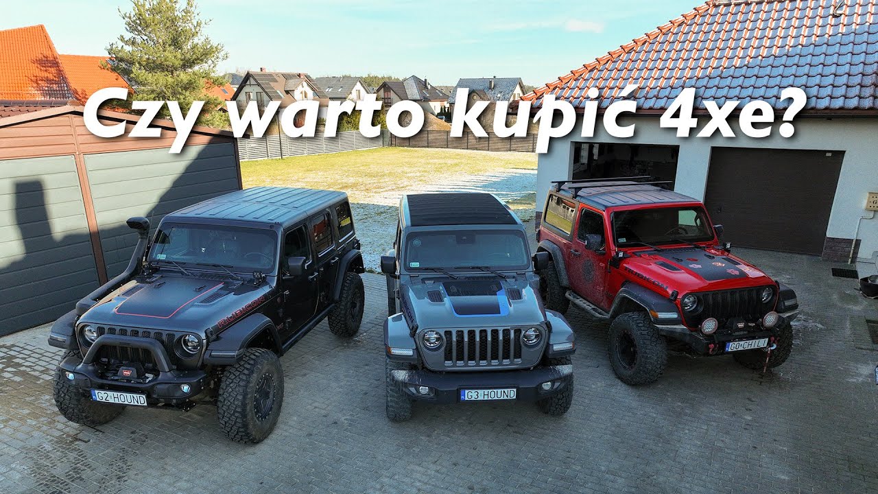 Nieporadnik: Czy warto kupić Wranglera 4xe, czyli moje wrażenia z jazdy hybrydowym Jeepem ⚡️