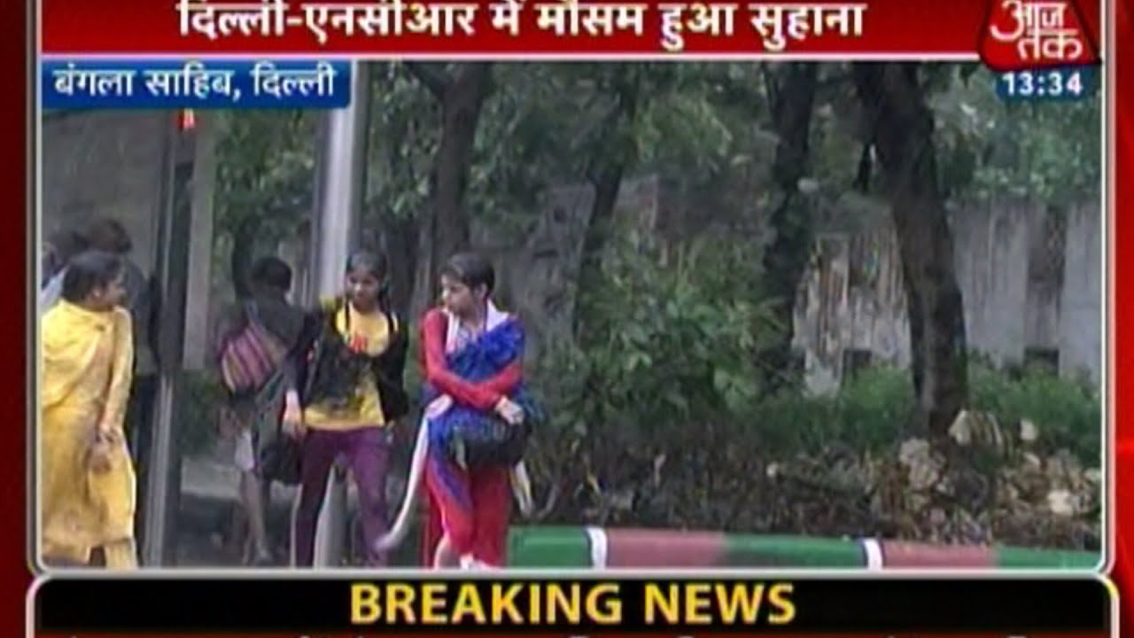 Delhi-NCR Get Heavy Pre-Monsoon Showers, Weather Unpredictable