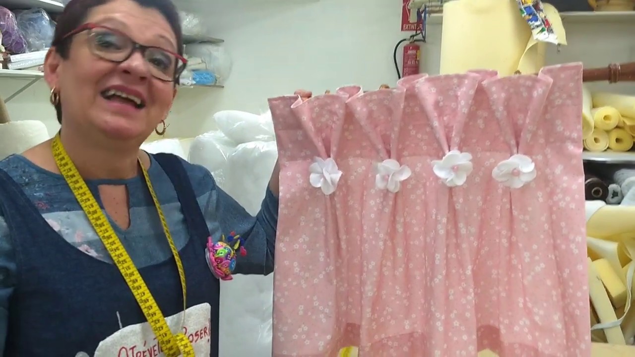 TUTORIAL  VISILLO CORTINA CON  CINTA V
