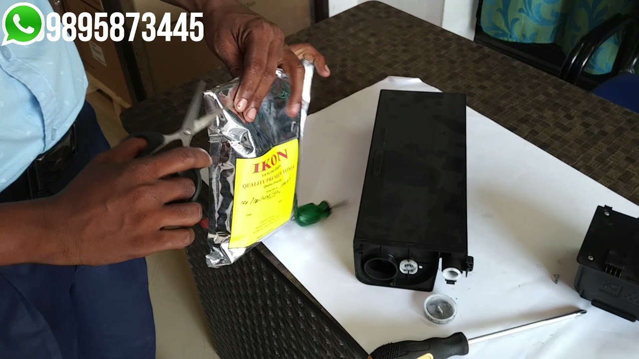 How to refill toner catridgeSHARP AR 6020D/6020N/6023N/6026N/6031NV/6026NV/6023NV/6020NV/6020DV easy