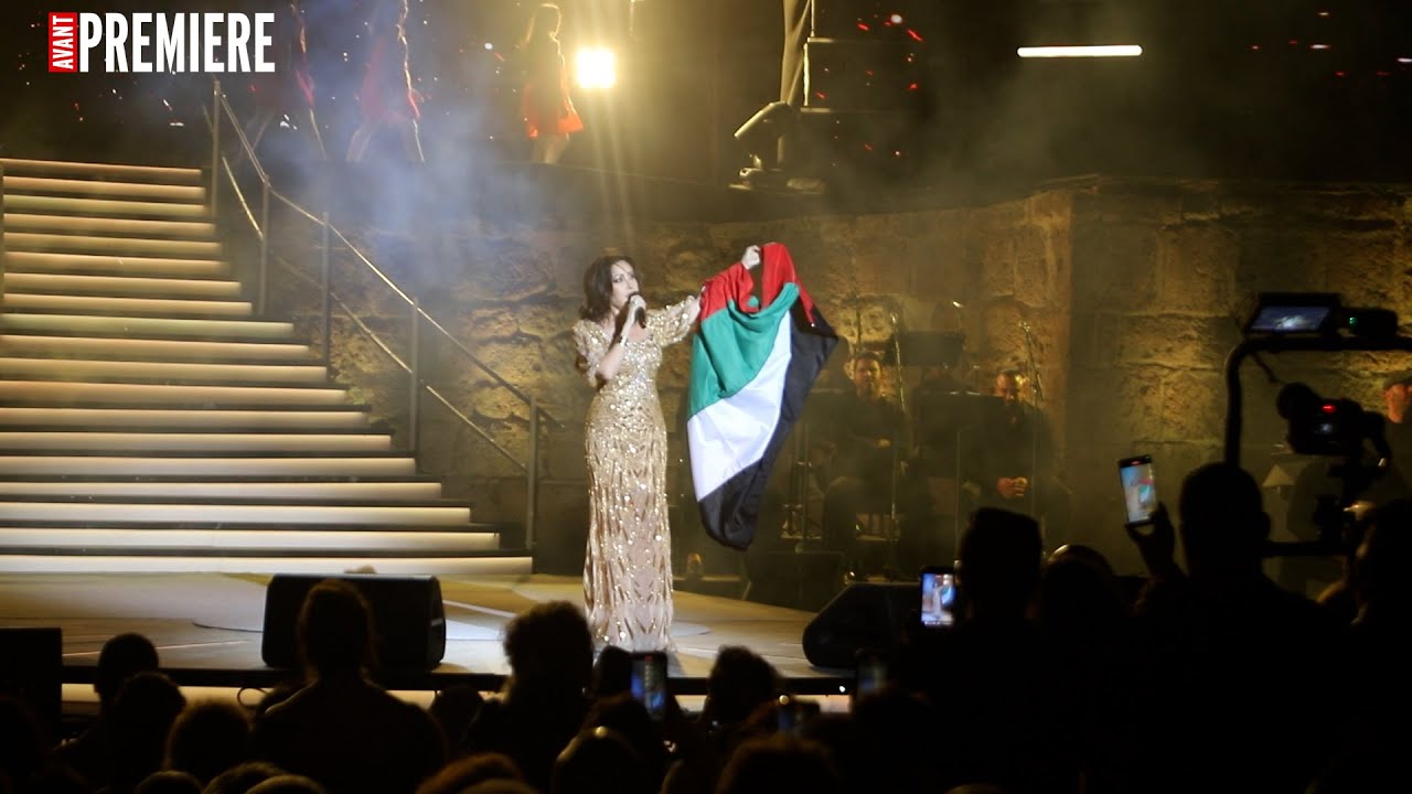 أجواء حفل الفنانة لطيفة العرفاوي ضمن فعاليات الدورة 59 لمهرجان قرطاج الدولي