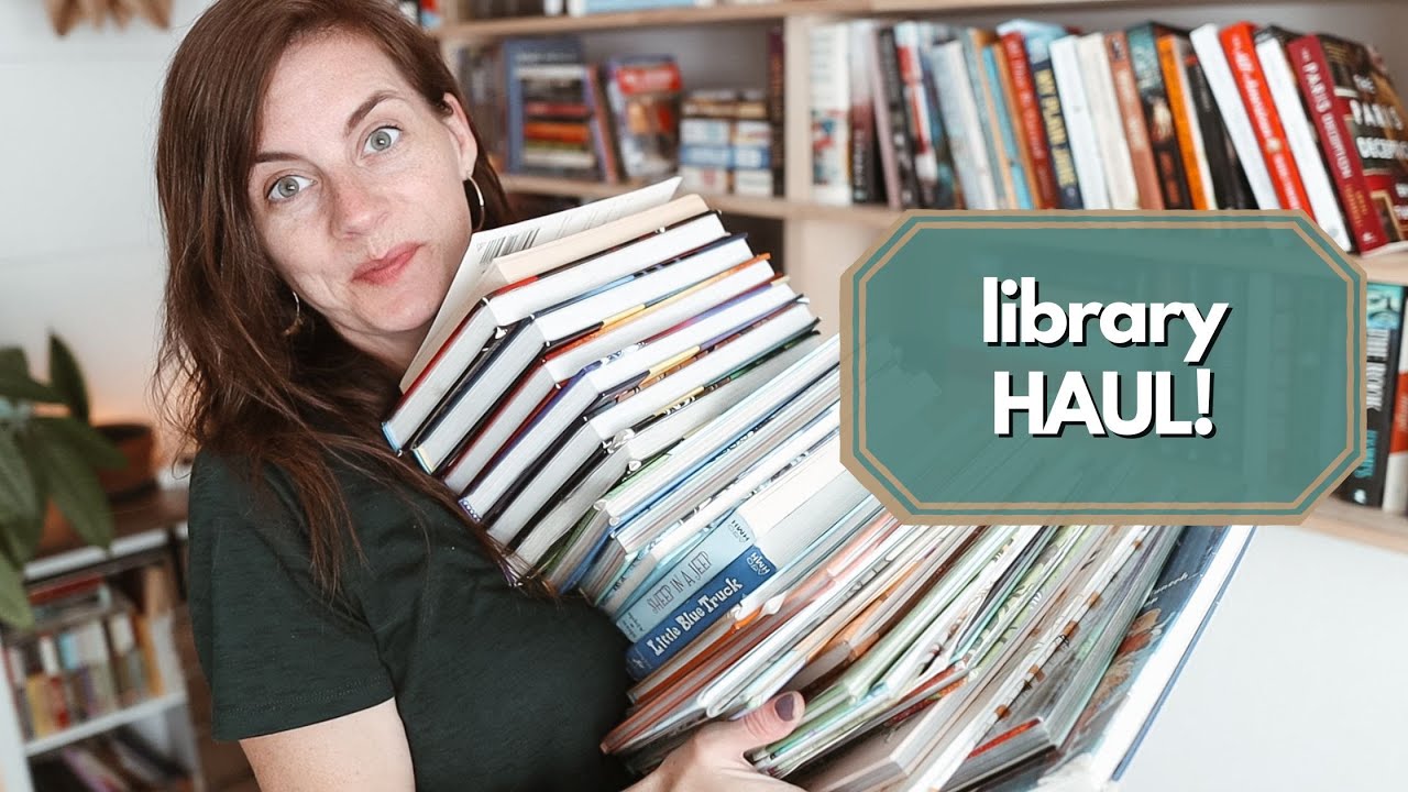 summer HOMESCHOOL LIBRARY HAUL - so many great books!
