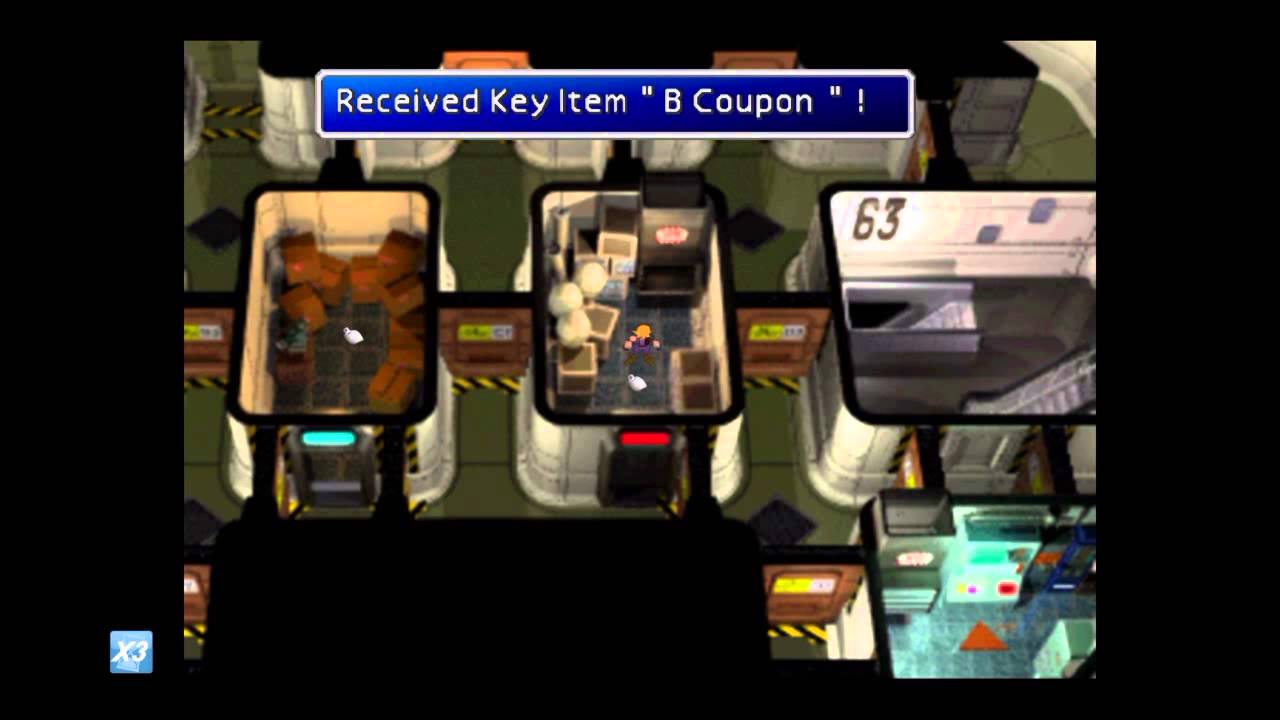FF7 - floor 63 puzzle all coupons short version no bs
