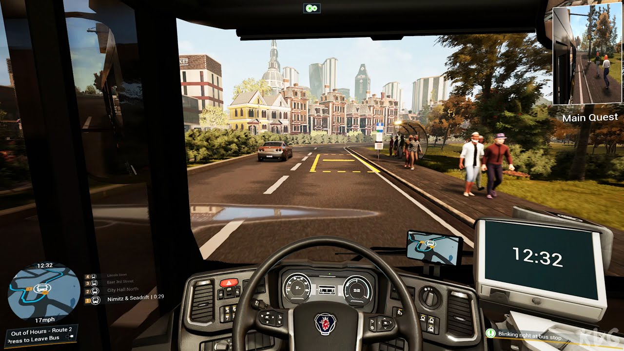 Bus Simulator 21 - Scania Citywide LF 12m - Gameplay (PS5 UHD) [4K30FPS]
