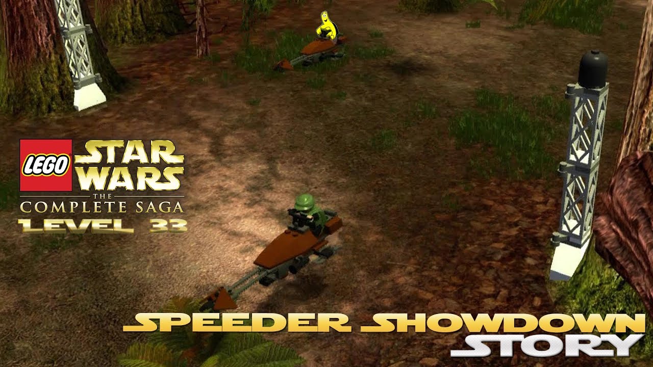 Lego Star Wars TCS: Ep 6 Chap 3 / Speeder Showdown STORY - HTG