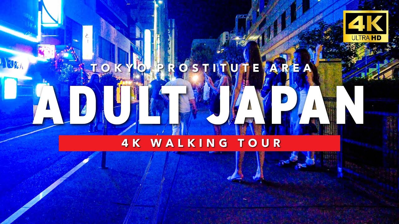 [🇯🇵 Tokyo💖] Children are not allowed to view! Adult Stroll in Tokyo 4K 60fps ASMR