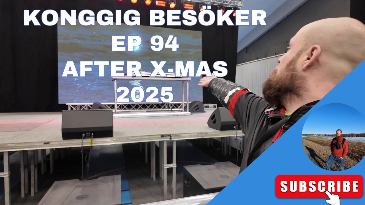 KongGig Bes&ouml;ker Ep 94 -  After X MAS 2025 p&aring; Norrmalmia Pite&aring;
