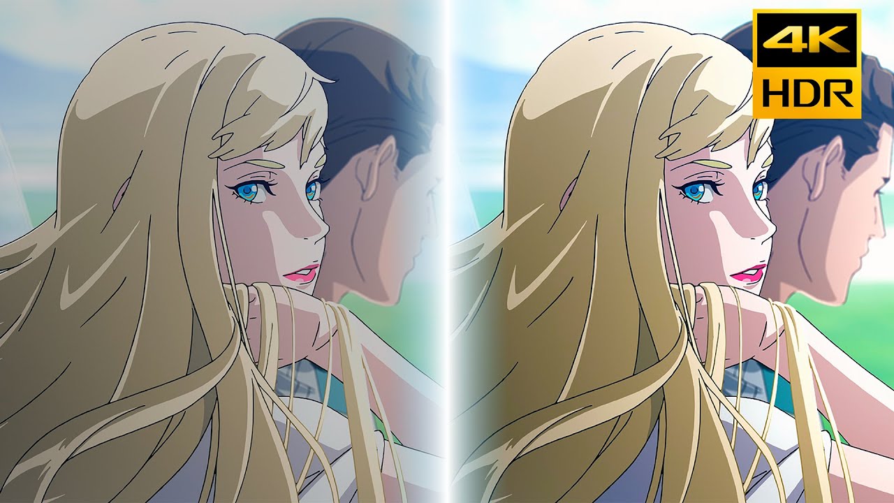 Mobile Suit Gundam Hathaway's Flash HDR vs SDR [4K]