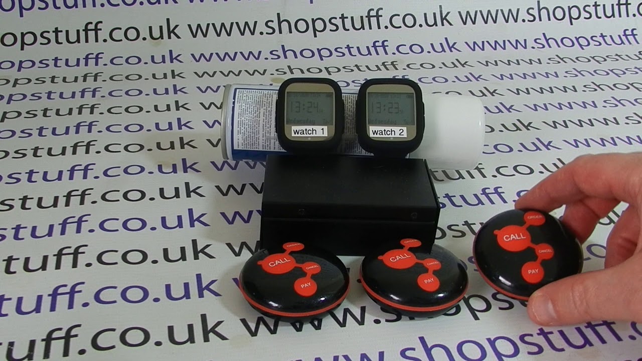 Waiter Call Table Service System For Pubs, Bars Or Restaurants