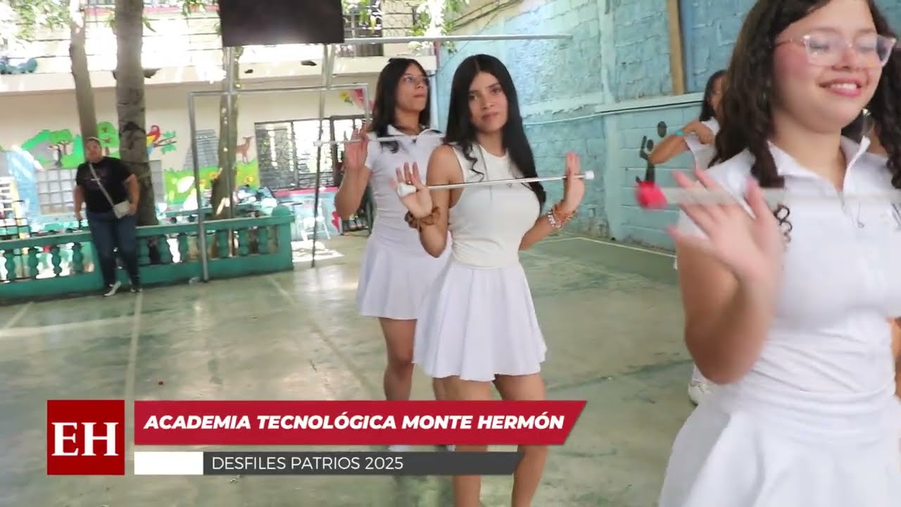 La Academia Tecnológica Monte Hermón se alista para llenar de ritmo y color los desfiles patrios
