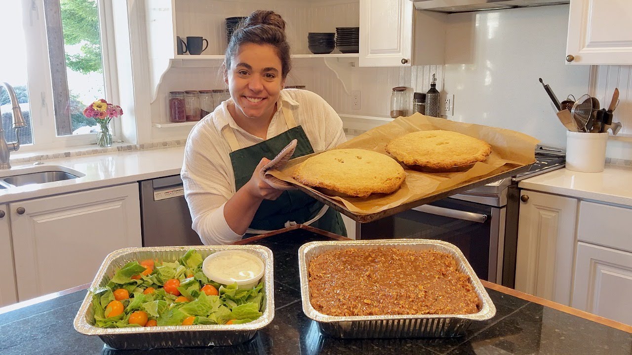 A Cozy Homemade Dinner to Make Their New House Feel Like Home