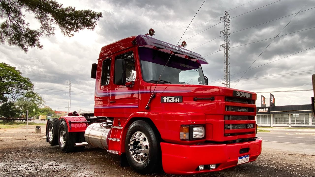 Scania Bicho papão um 113 Topline de respeito #ferigolocaminhoes