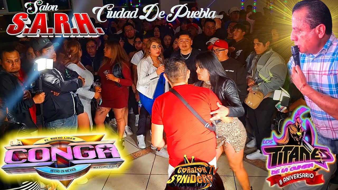 😮WAO PERO QUE LLENO IMPRESIONANTE 💖CON SONIDO LA CONGA⚡ EN EL SARH 💥ANIVERSARIO TITANES D L CUMBIA👈
