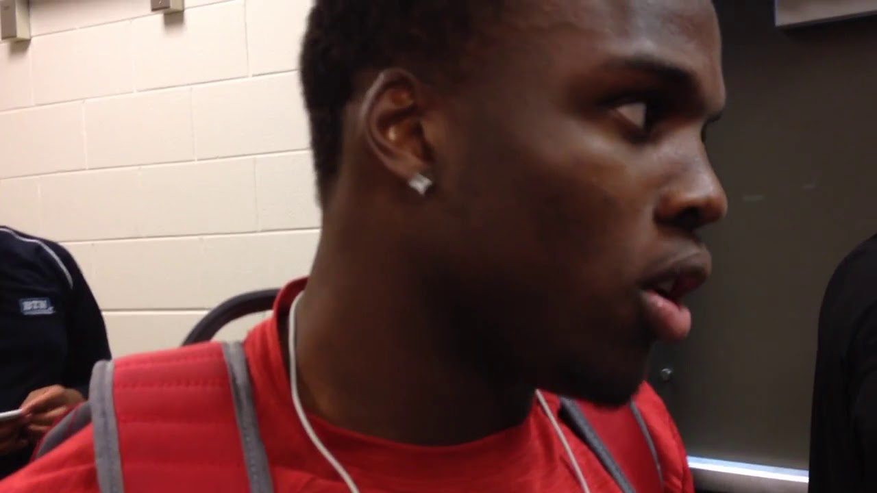Derrick Tindal after UW loss to Michigan