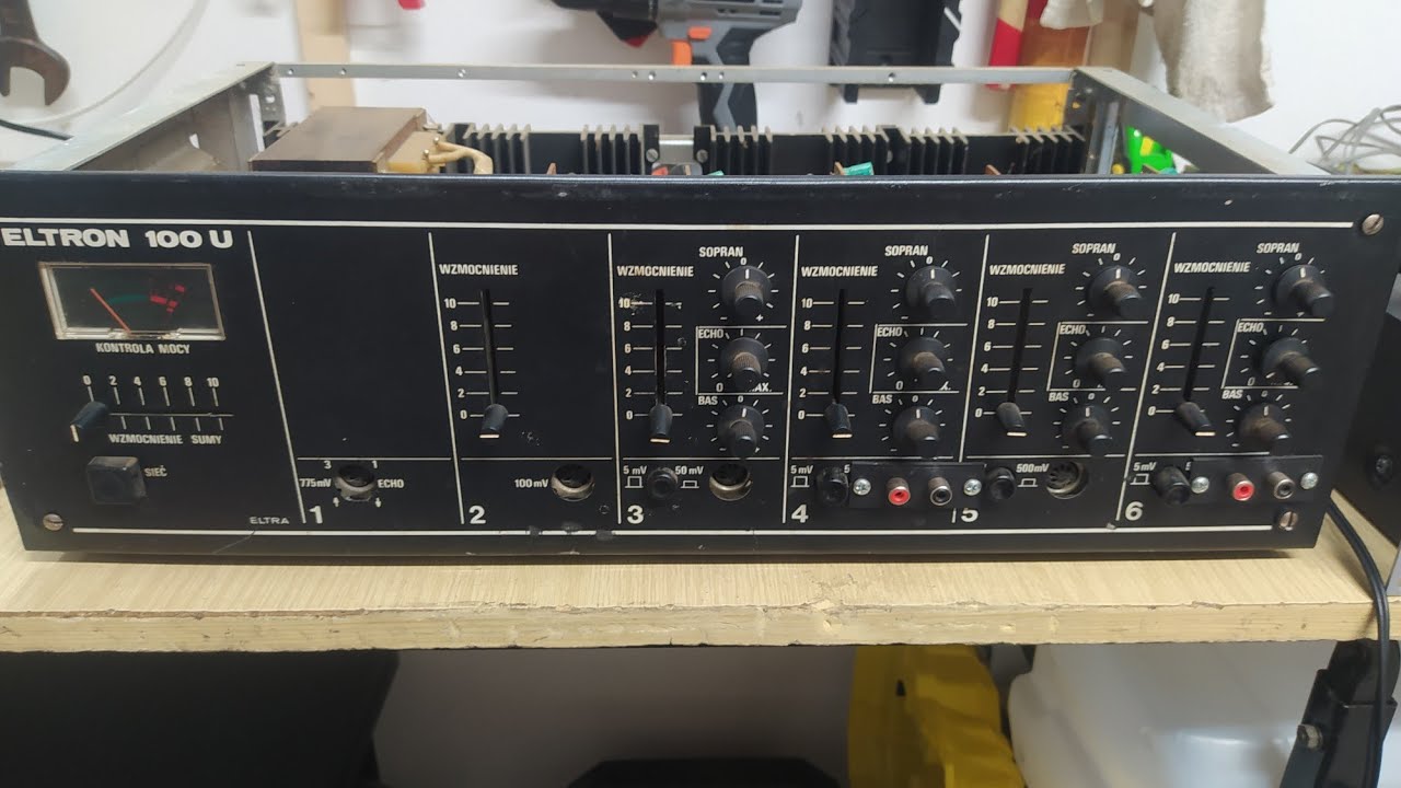 Prezentacja Wzmacniacza Eltron 100u