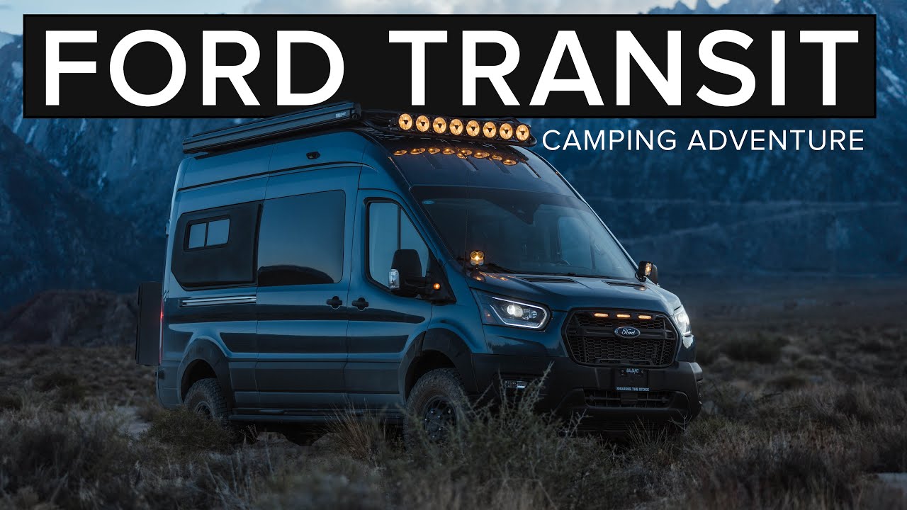 FORD TRANSIT TRAIL | Переделка кемпера в фургон — выставка Adventure Van на озере Тахо