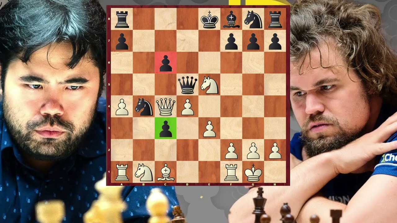 Jedna chyba a je konec | Světová jednička proti světové dvojce |  Magnus Carlsen - Hikaru Nakamura |