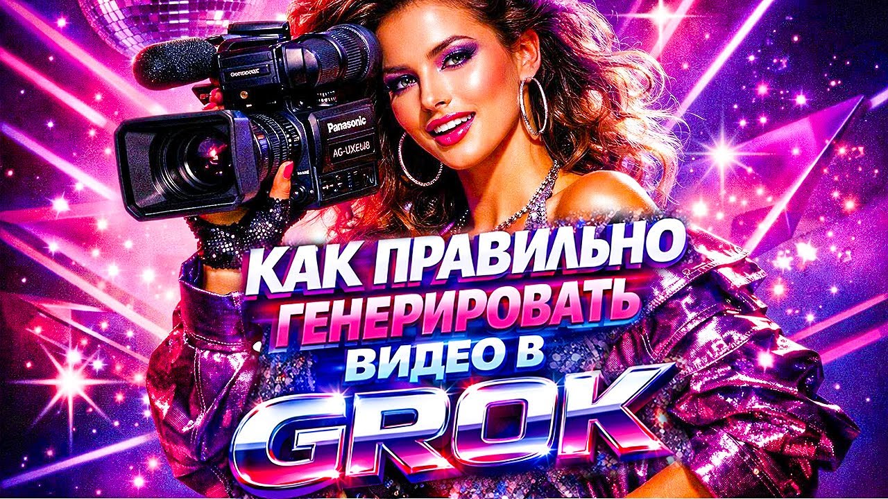 КАК ПРАВИЛЬНО ГЕНЕРИРОВАТЬ ВИДЕО В GROK 4.1 -  гайд, лайфхаки, это видео бомба