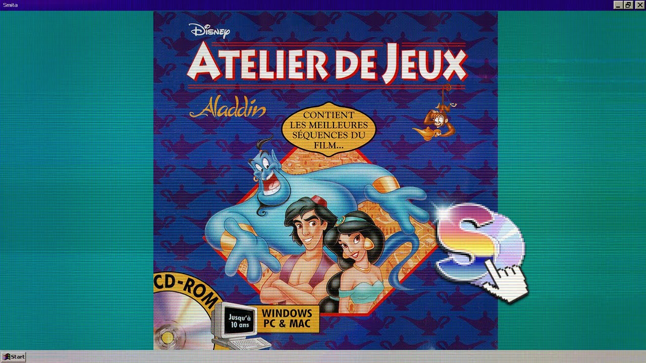Disney Aladdin Atelier de jeux | CD-ROM jeu pc complet