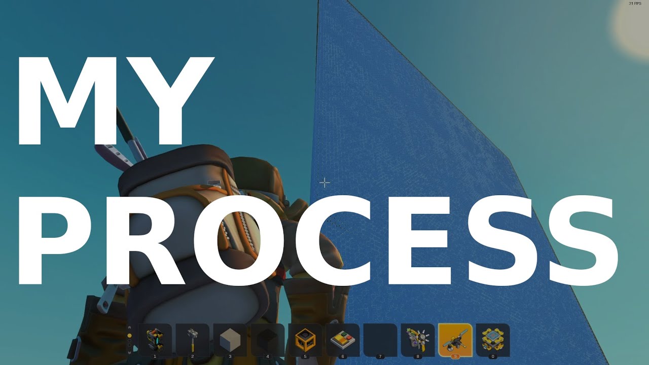 How I build massive logic in Scrap Mechanic (128x128 screen + snake demo)