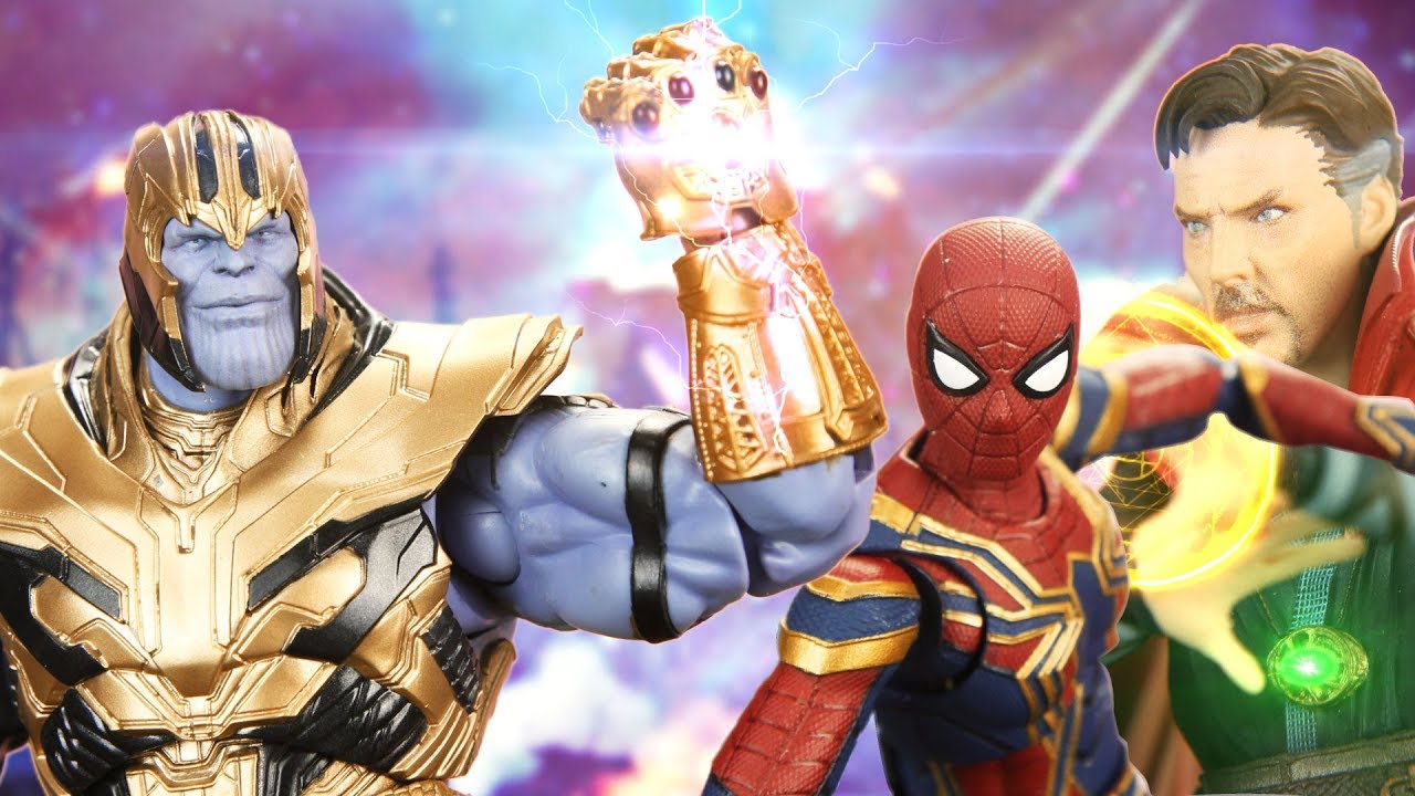 FIGURE AVENGERS IRON MAN & Dr Strange Fight Thanos Ep2