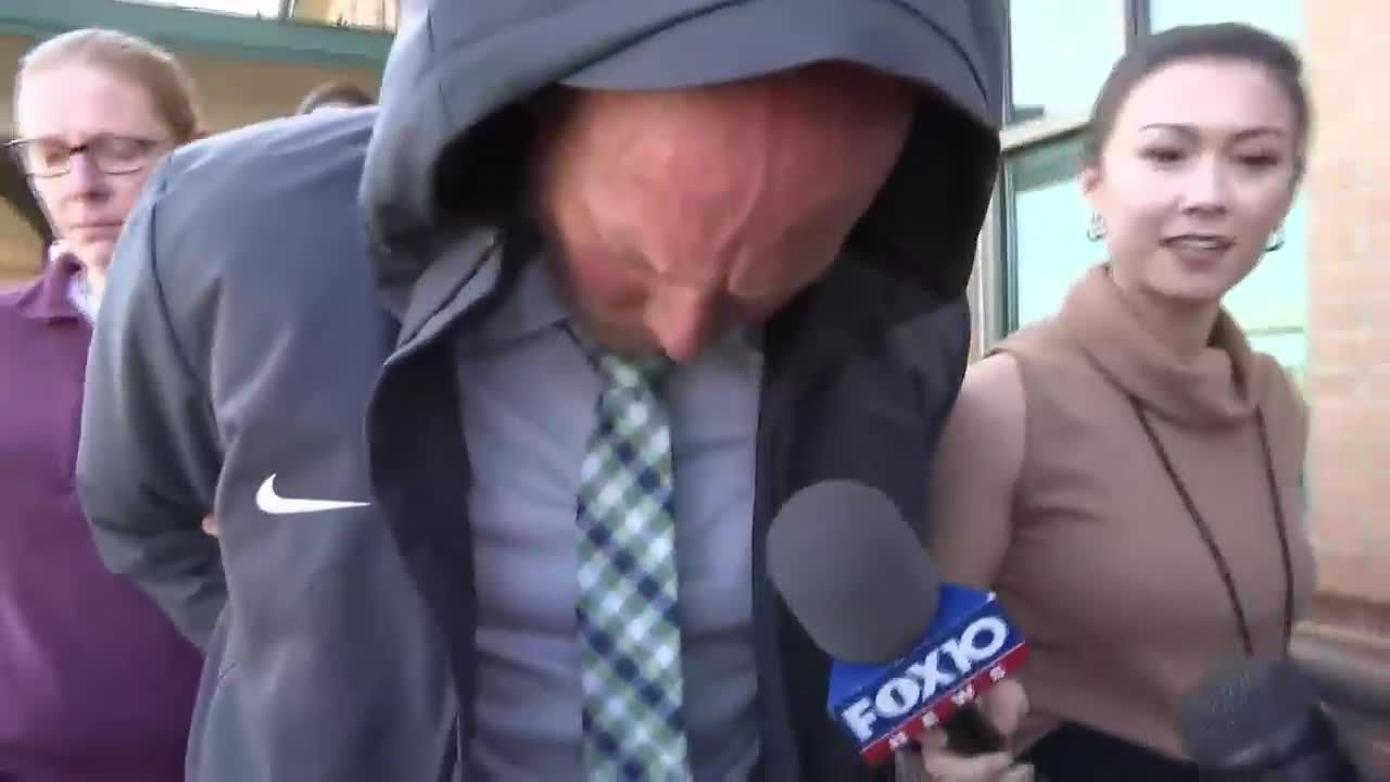 Jonathan Sauers perp walk