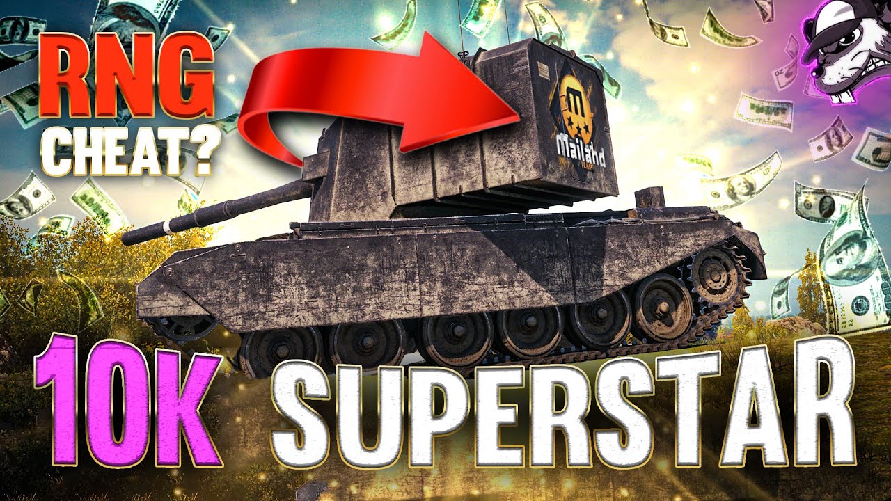⭐10K Superstar⭐ Folge #10 FV 4005 gottloses RNG [World of Tanks - Gameplay - Deutsch]