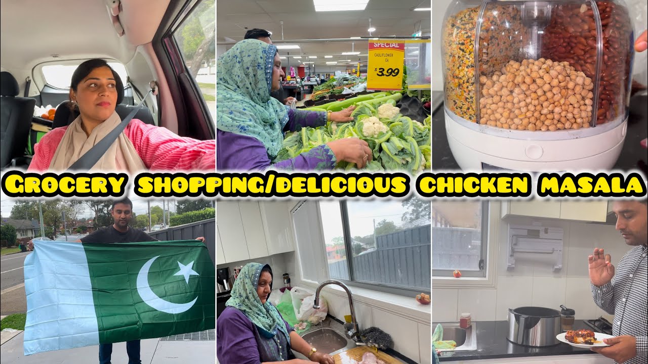 Ammi's Special Chicken Masala Recipe! | Pakistani Grocery Shopping In Sydney