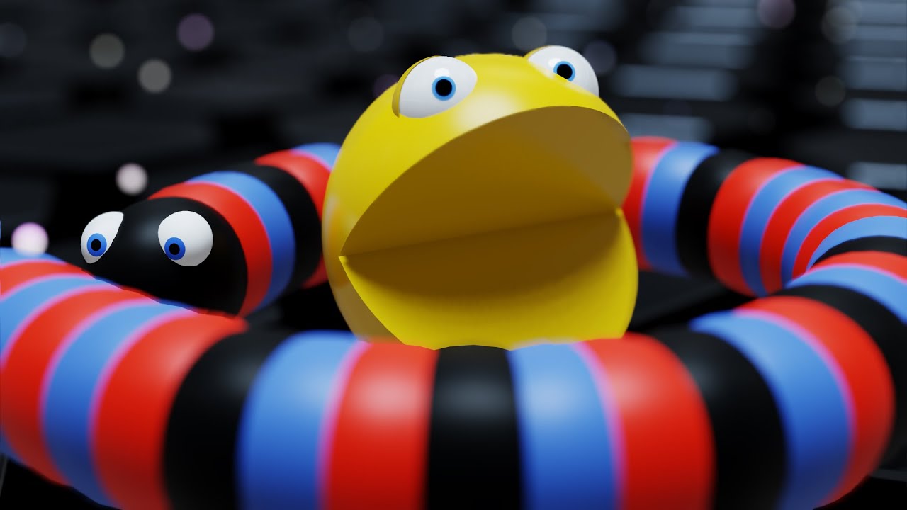 Pac Man Vs Slither.io