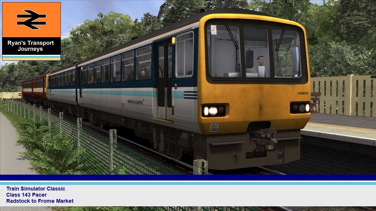 Train Simulator Classic Class 143 Pacer Radstock to Frome Market