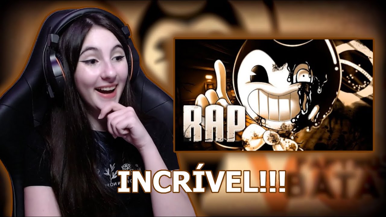 REACT Rap do Bendy - O DEMÔNIO DE TINTA | PAPYRUS DA BATATA