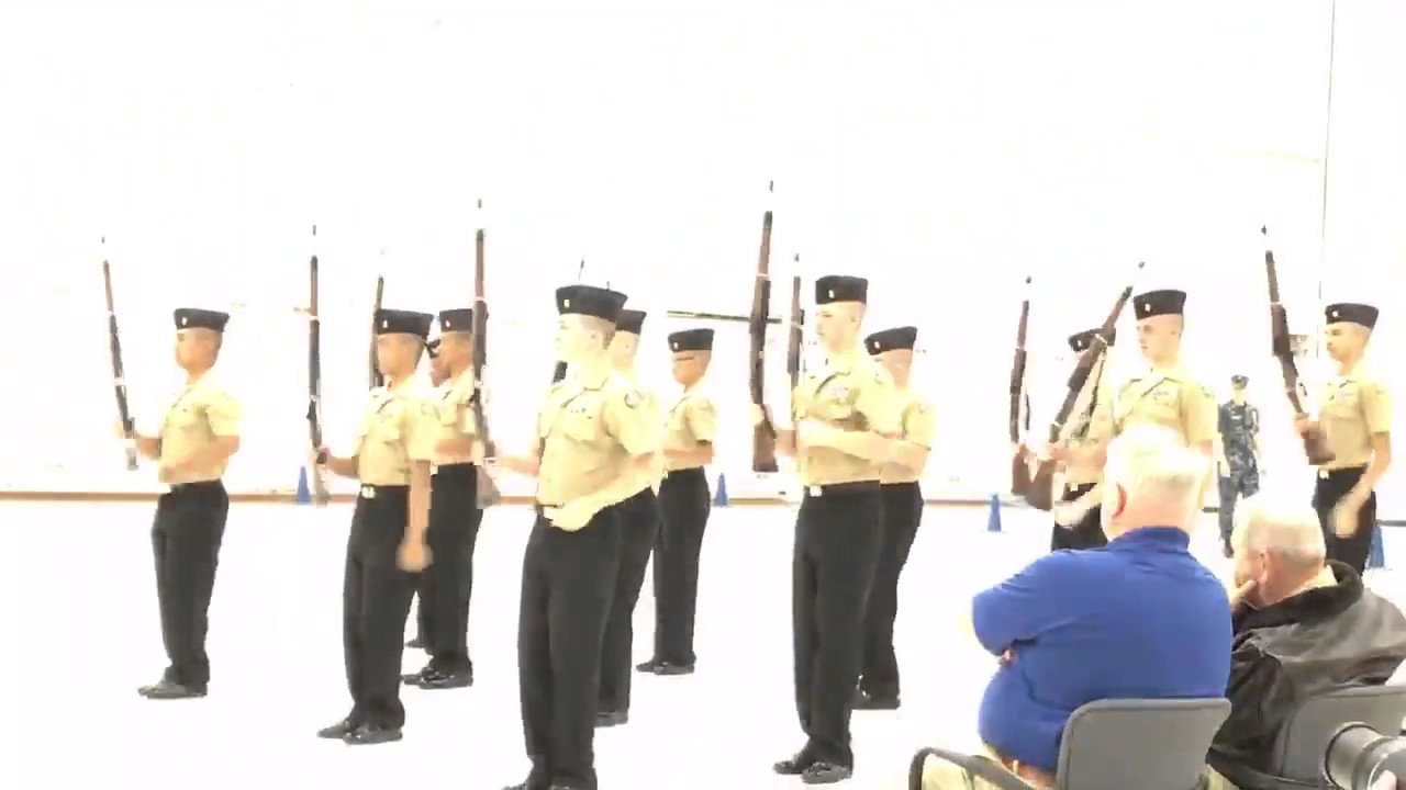 Armed Exhibition Drill Platoon
