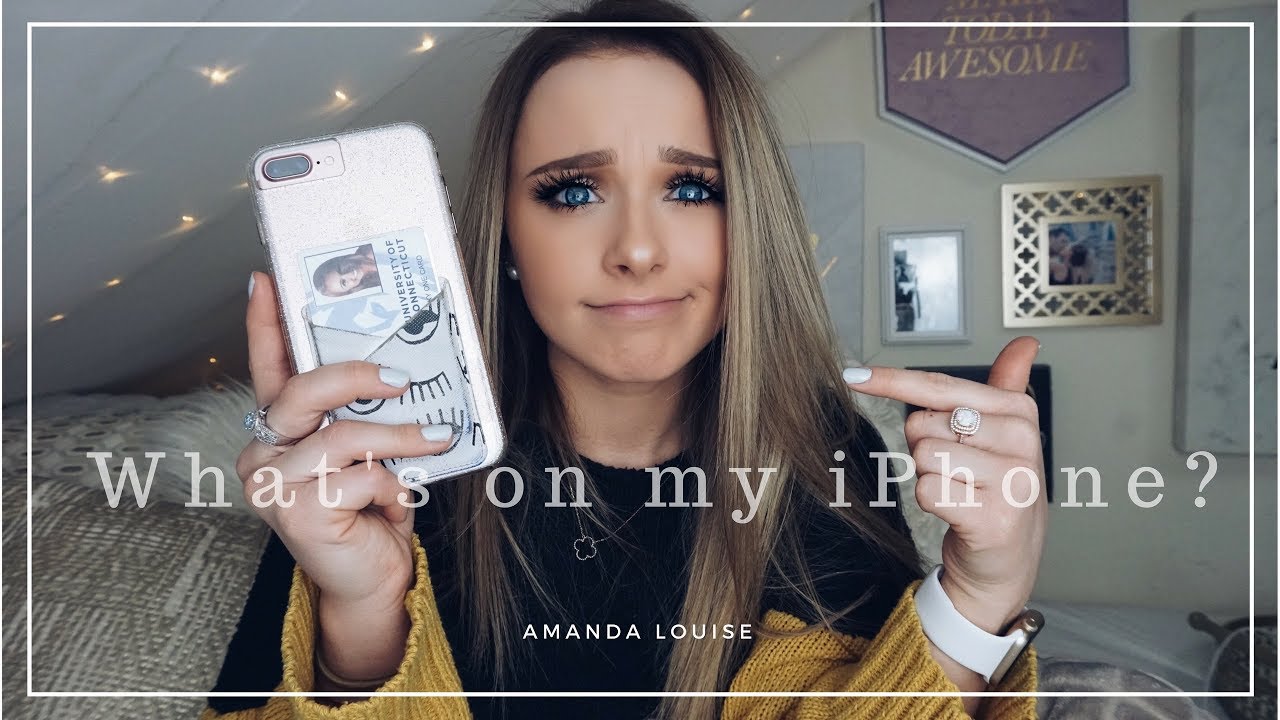 What's on my iPhone? ll Amanda Louise
