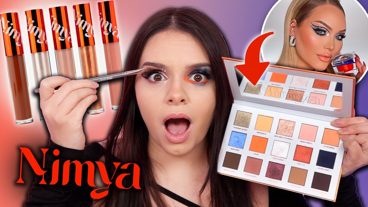 OK WOW?! 😳 Eigenes MAKEUP von NIKKIETUTORIALS?! - NIMYA Review - Lohnt es sich?
