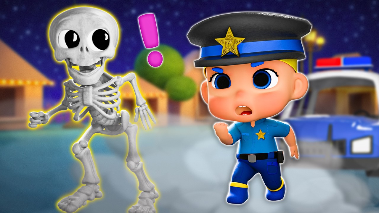 Baby Police Cha-Cha & Monsters In the City | D Billions Kids Songs