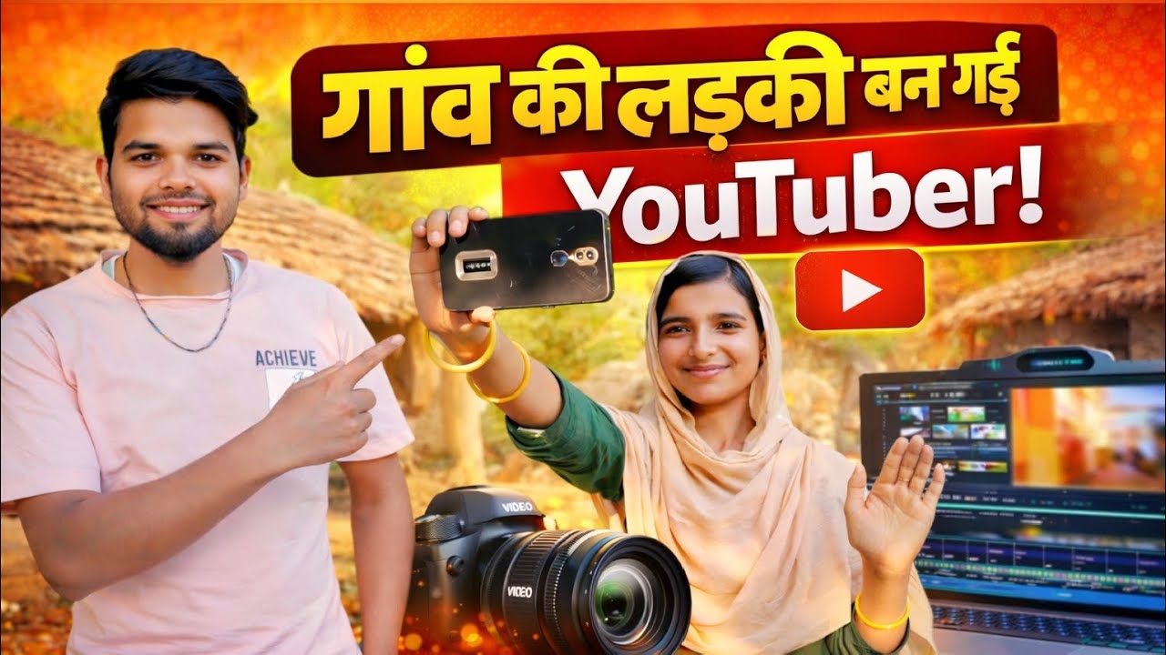 गांव की लड़की बन गई YouTuber #VillageVlog #Saminfamilyvlog #familyvlogsamin #lifestylevlogvideo 