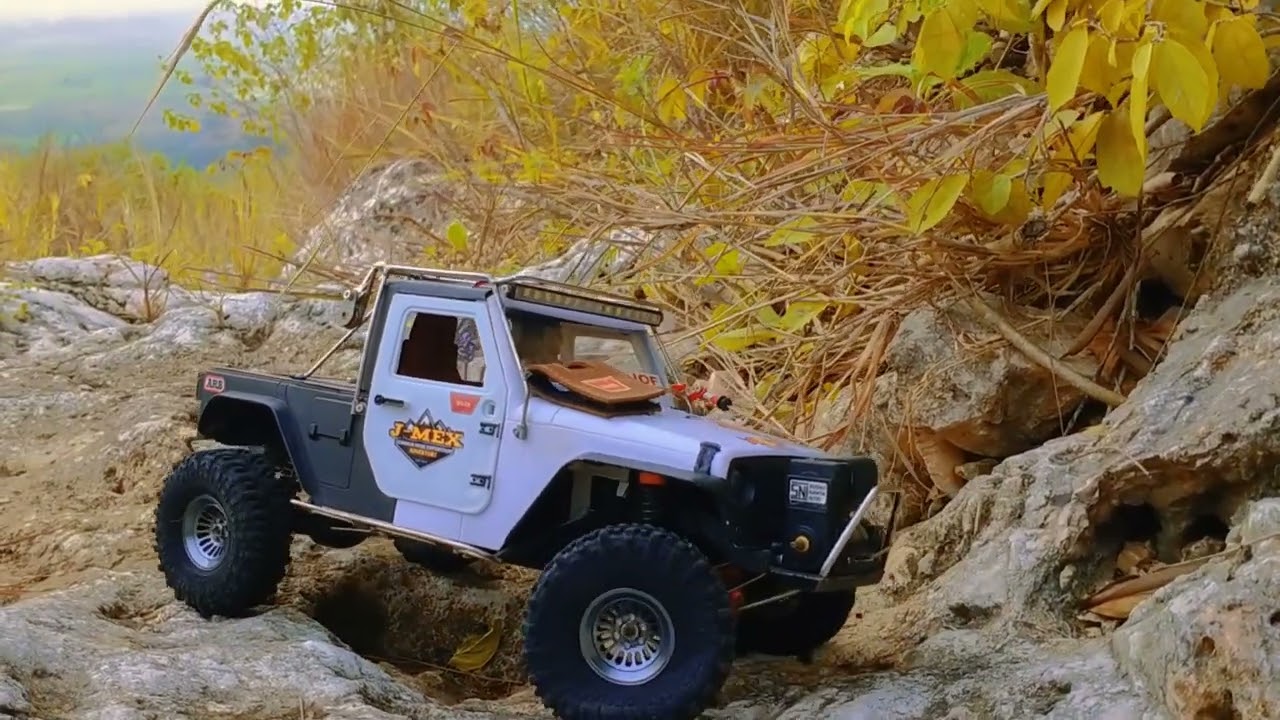 RGT mini 136161 || Rubicon Pick Up MENDAKI GUNUNG BERBATU KAPUR..!!