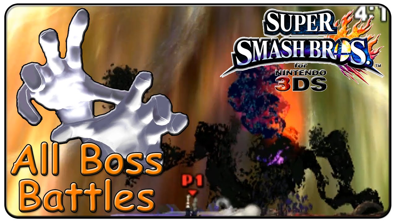 Super Smash Bros. 3DS All Bosses