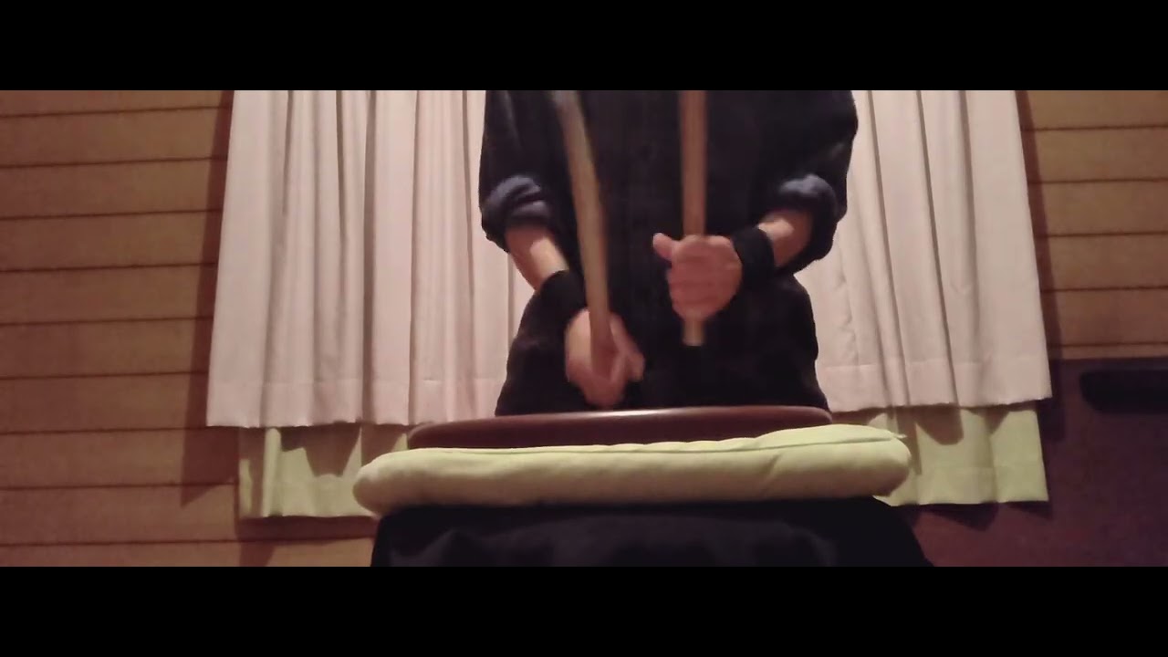 『ヲタク太鼓』#ヲタク太鼓#約３分久しぶりに叩いてみた