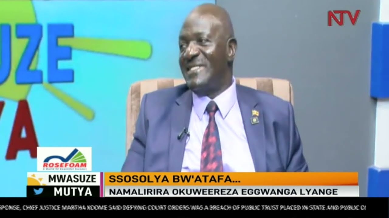 Ssosolya bw'atafa: Namalirira okuweereza eggwanga lyange-Gen Katumba Wamala| Mwasuze Mutya