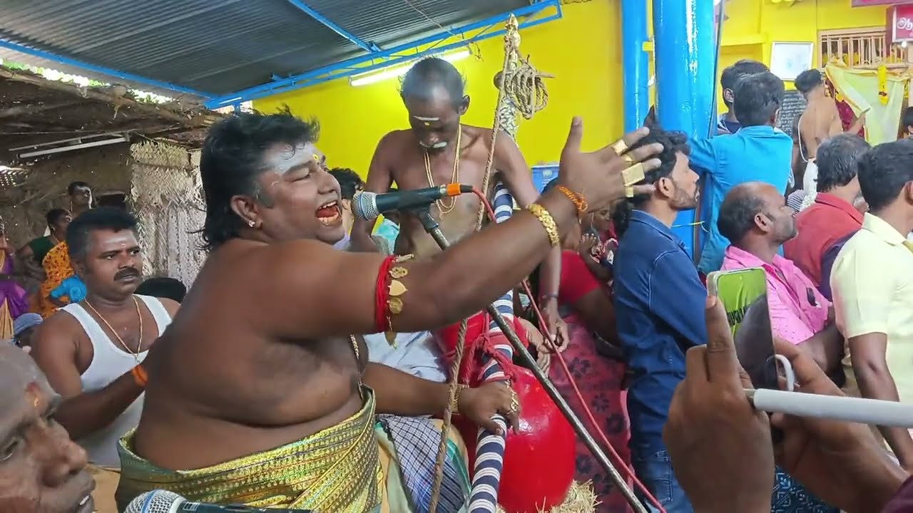 ஆவேசமான காளி புலவர் மகன் | அகரம் ஆற்றங்கரை சுடலை சாமி அழைப்பு | Lakshmanan pulavar | Yalytv