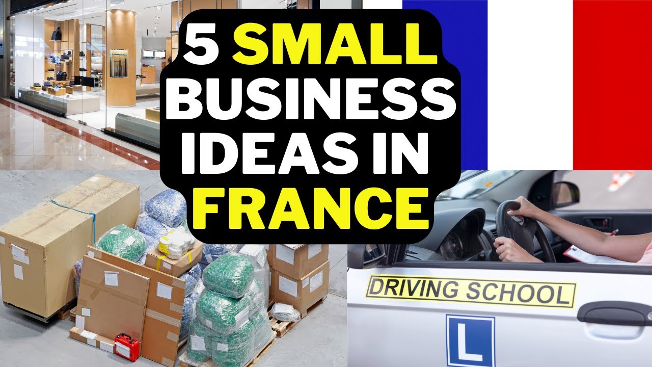 🇫🇷5 Small Business Ideas in France | Profitable Small Business Ideas in France